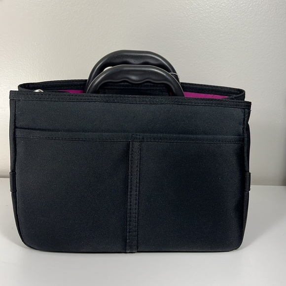 Debbee Bag Handbag Organizer Black &Pink - Picture 3 of 9